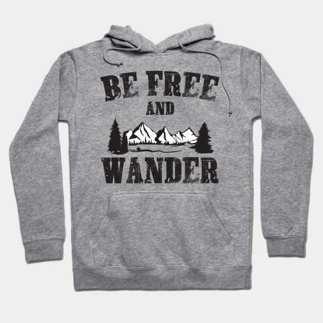 Berge Wandern Natur Berg Outdoor Geschenk T-Shirt Hoodie by Little Treasures